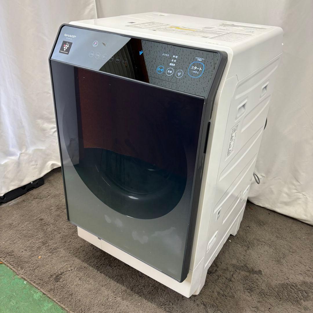 77　SHARP　ドラム式洗濯機　11キロ　安い　左開　中古　綺麗　設置無料