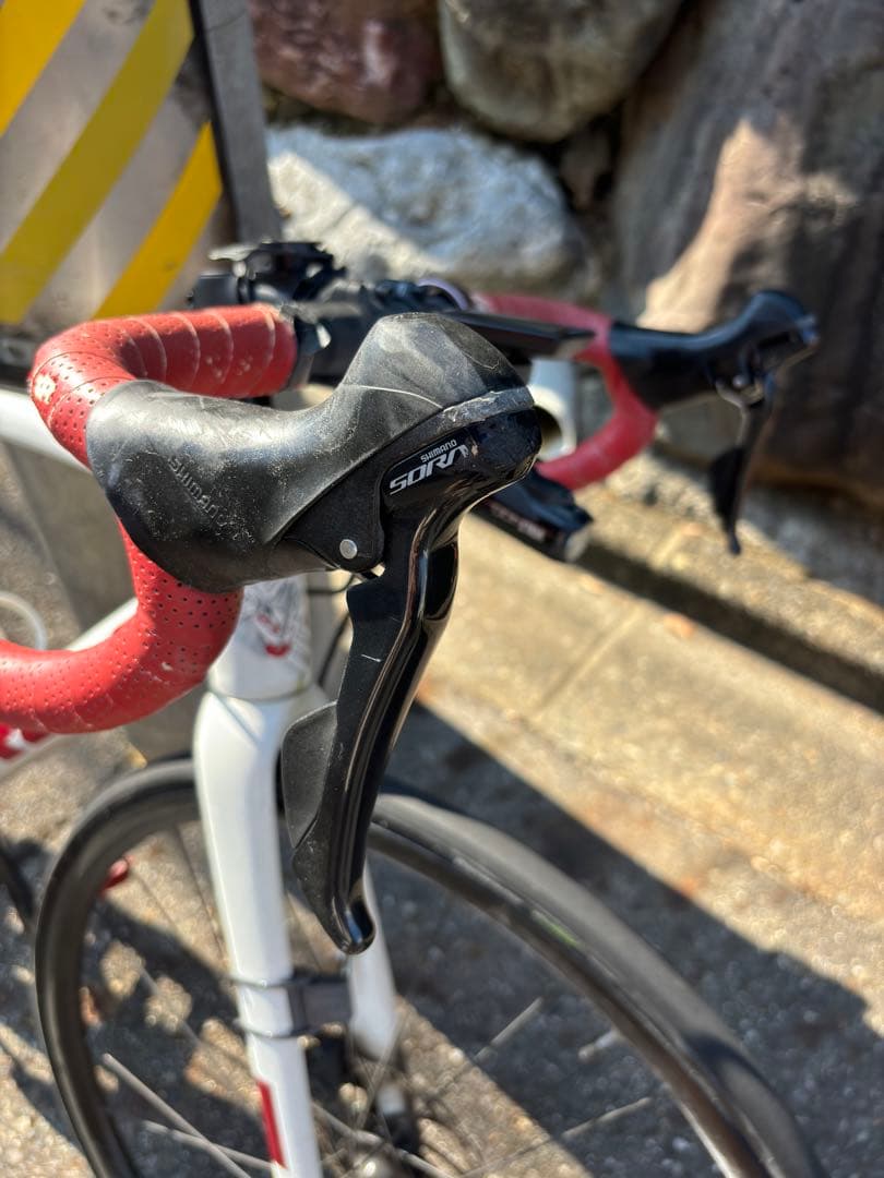 Trek Domane AL 3 Disc サイコン、ライト、ベル付属
