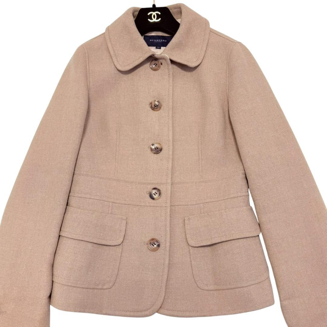 BURBERRY LONDON カシミヤ ウール キャメル メガチェック L