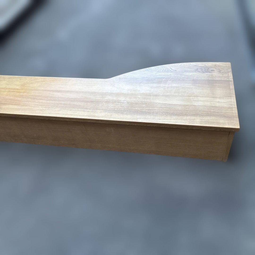 karimoku カリモク ローテーブル 座卓 天然木 変形デザイン【加工あり】