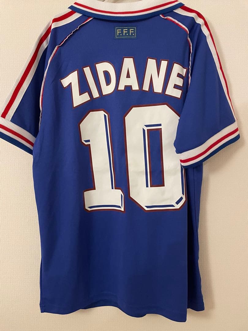adidas フランス代表 98年ワールドカップ シャツ 10 ZIDANE