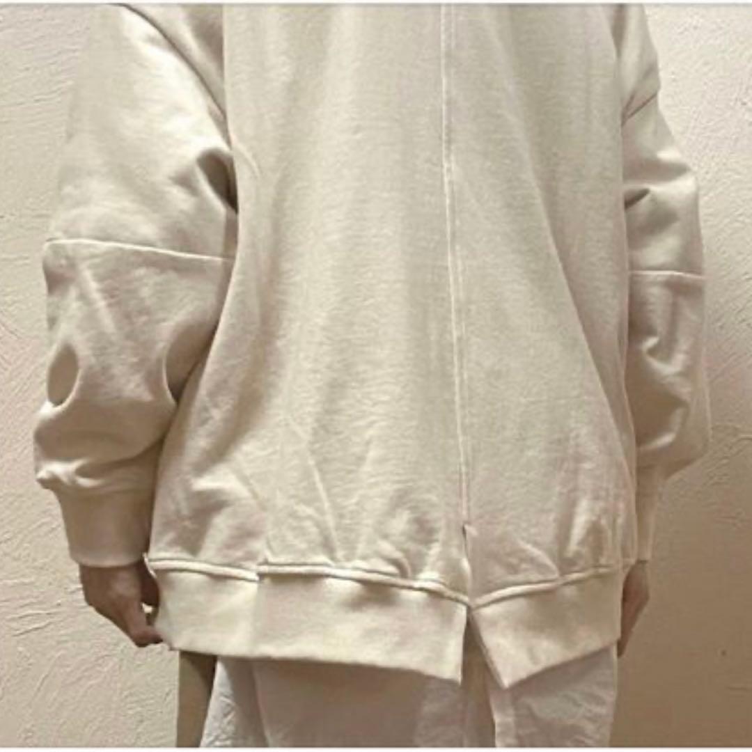 【新品】 tang ⿻ コットン 起毛 ワイドプルオーバー ルーズ ナチュラル