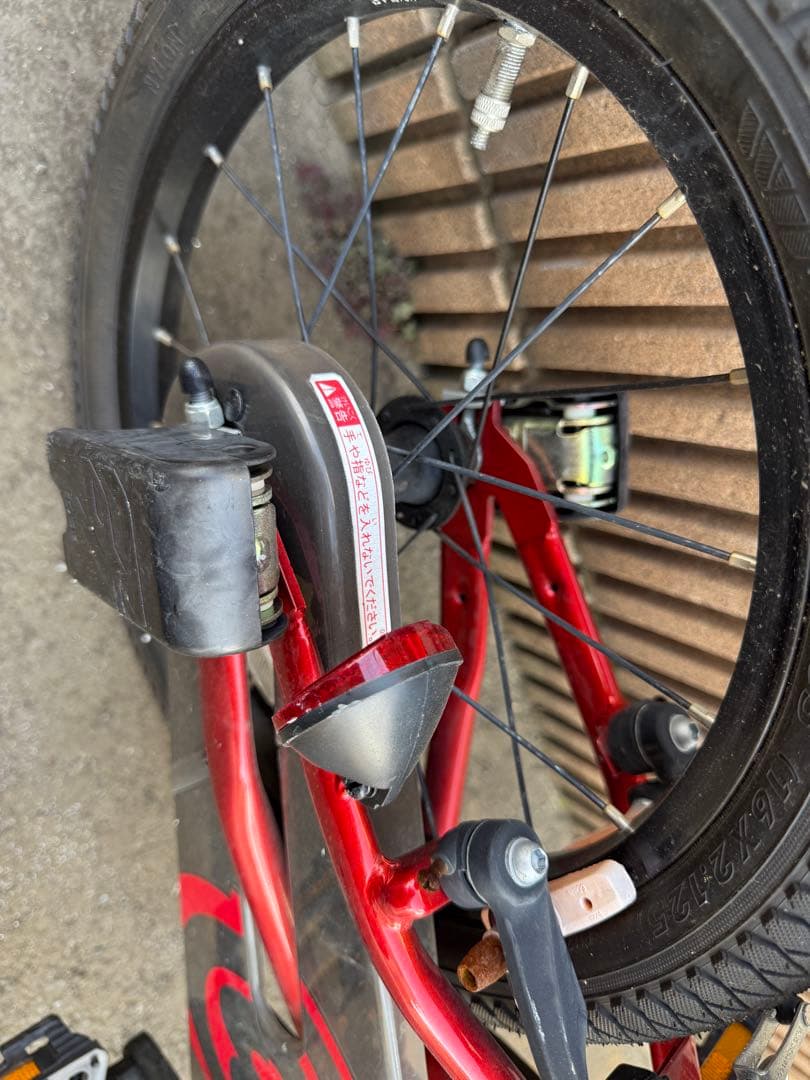 D-bike 16インチ 子供用自転車 レッド　取引限定