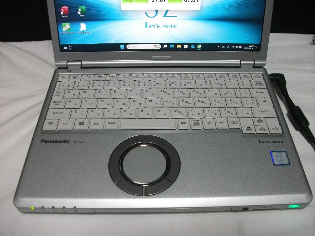 Windowsノート本体 Win11 CF-SZ6/Office2024+SSD256(464)