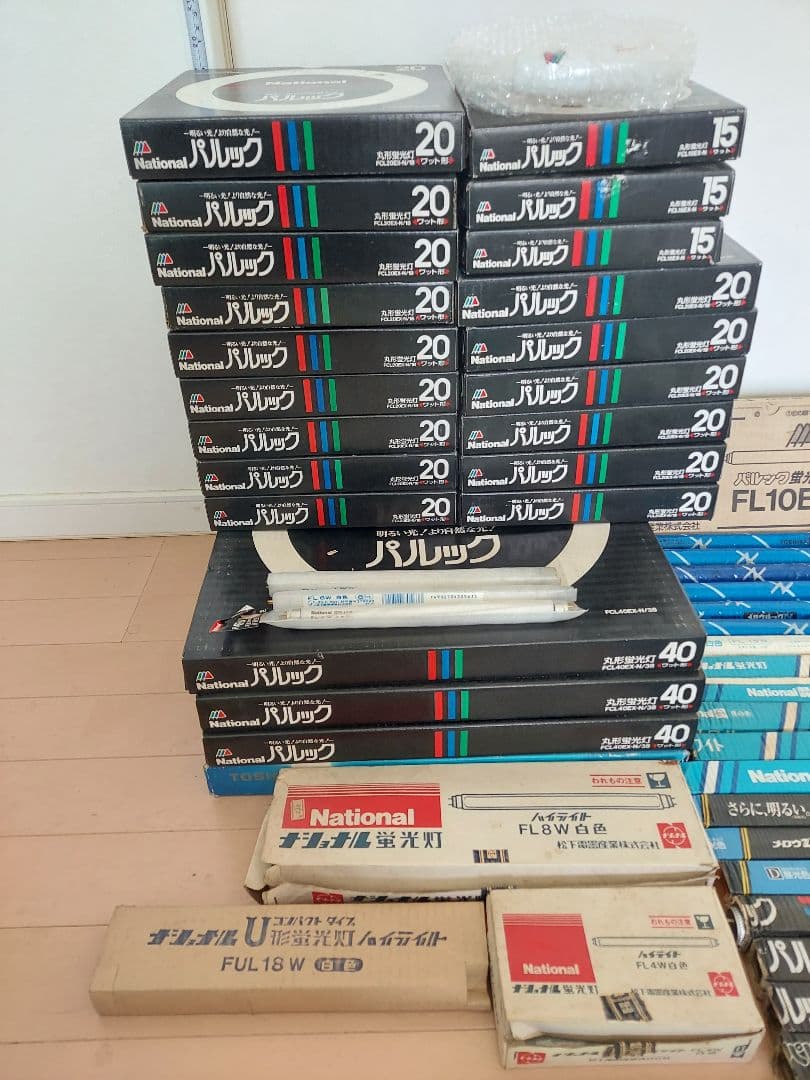 ★蛍光管纏めて 72本／丸管＆直管【Panasonic他】※閉店電気店◎手渡歓迎