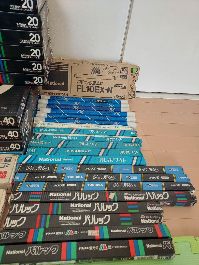 ★蛍光管纏めて 72本／丸管＆直管【Panasonic他】※閉店電気店◎手渡歓迎