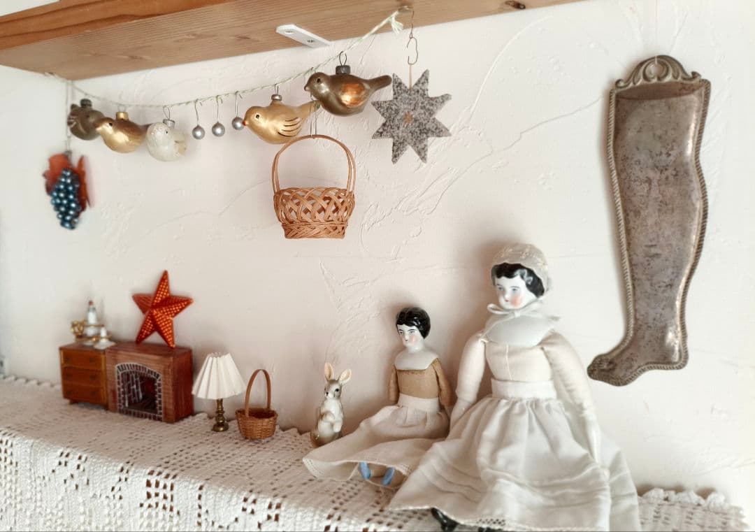 【mkuさま】 small basket ❀ 飴色のステキな バスケット