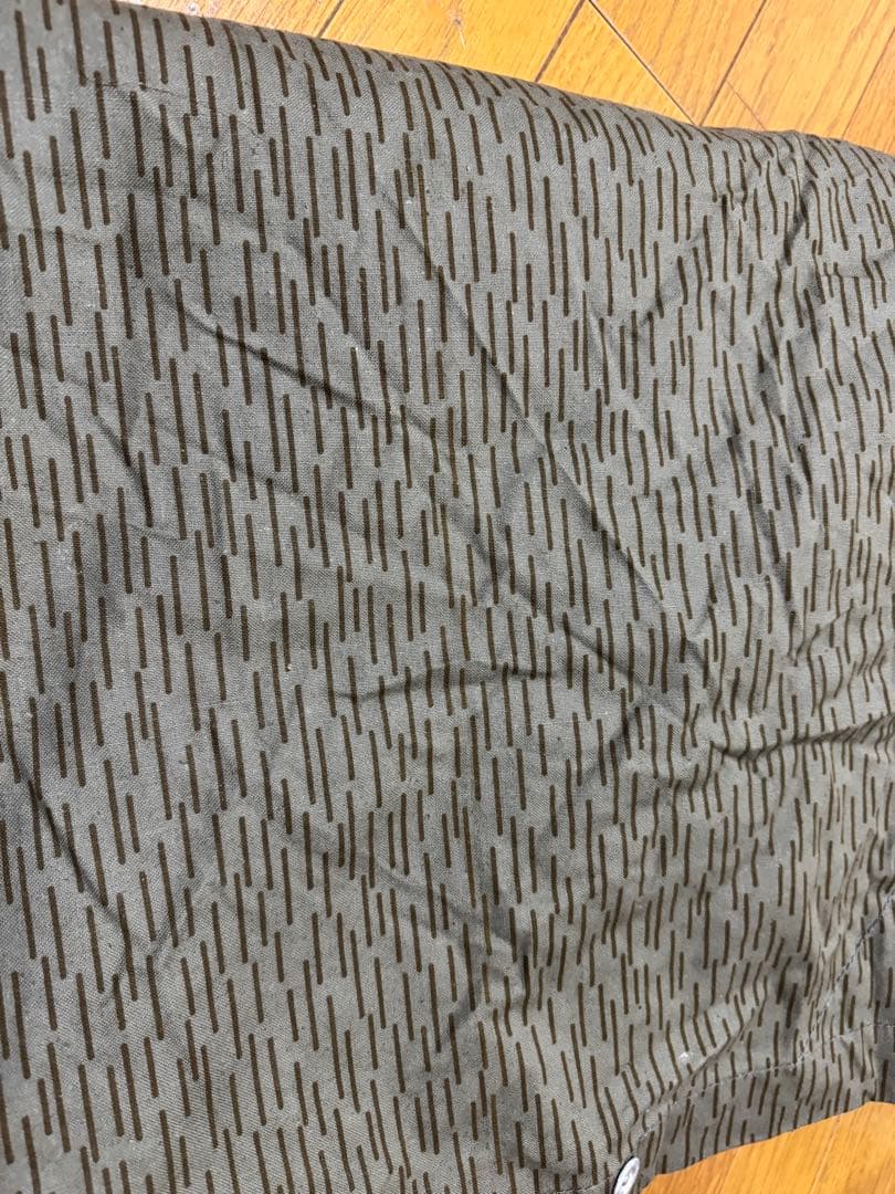 東ドイツ軍 テント レインドロップ 1枚