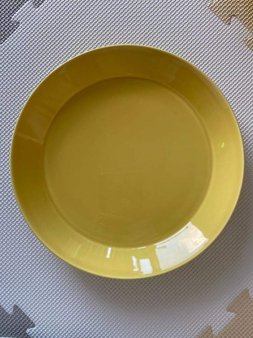 値下げ★ARABIA✴︎ヴィンテージ✴︎廃盤イエロー25.5センチ大皿