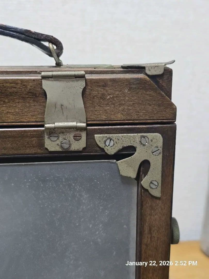 大判カメラ 木製 折りたたみ式 FUJINAR 4.5/135mm