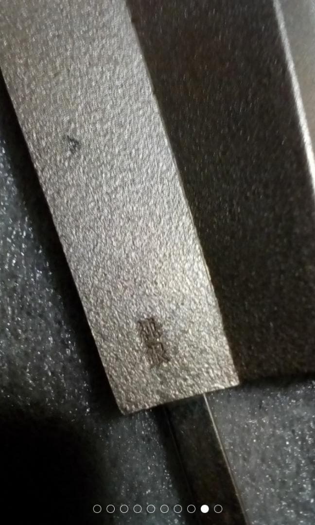 武比古　純銀扇8号純銀刻印あり銀98g定価28万6千円ケース無し