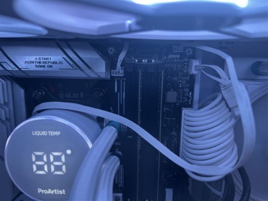 ProArtist 水冷クーラーGRATIFY AIO5-WH [ホワイト]中古