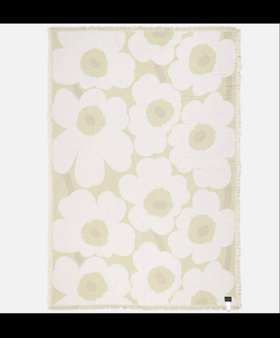 【未使用】Unikko Jacquard Huopa ブランケット150×220