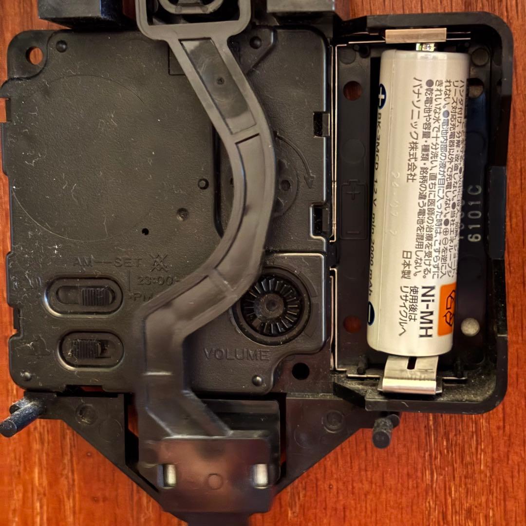 フランクロイドライト掛け時計 時報 BULOVA マントル時計 振り子時計