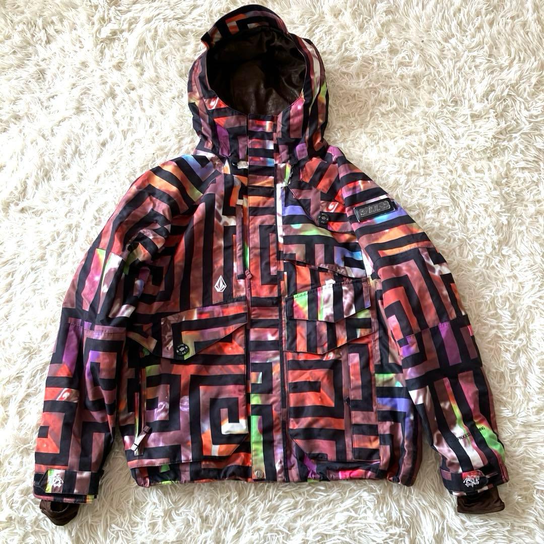 #1N✨VOLCOM ボルコム✨スノボウェア 上M下L メンズ
