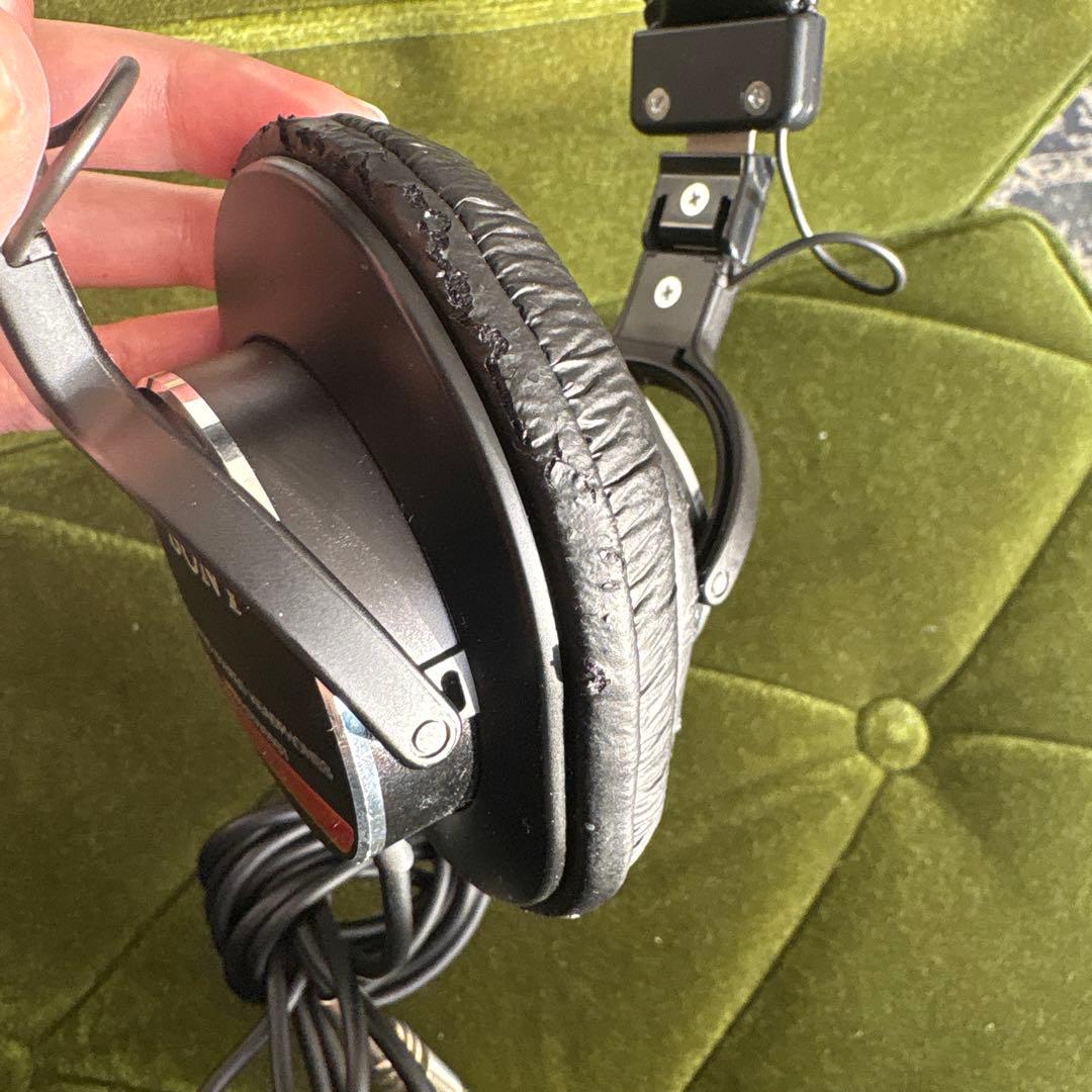 SONY ダイナミックステレオヘッドフォン スタジオモニター