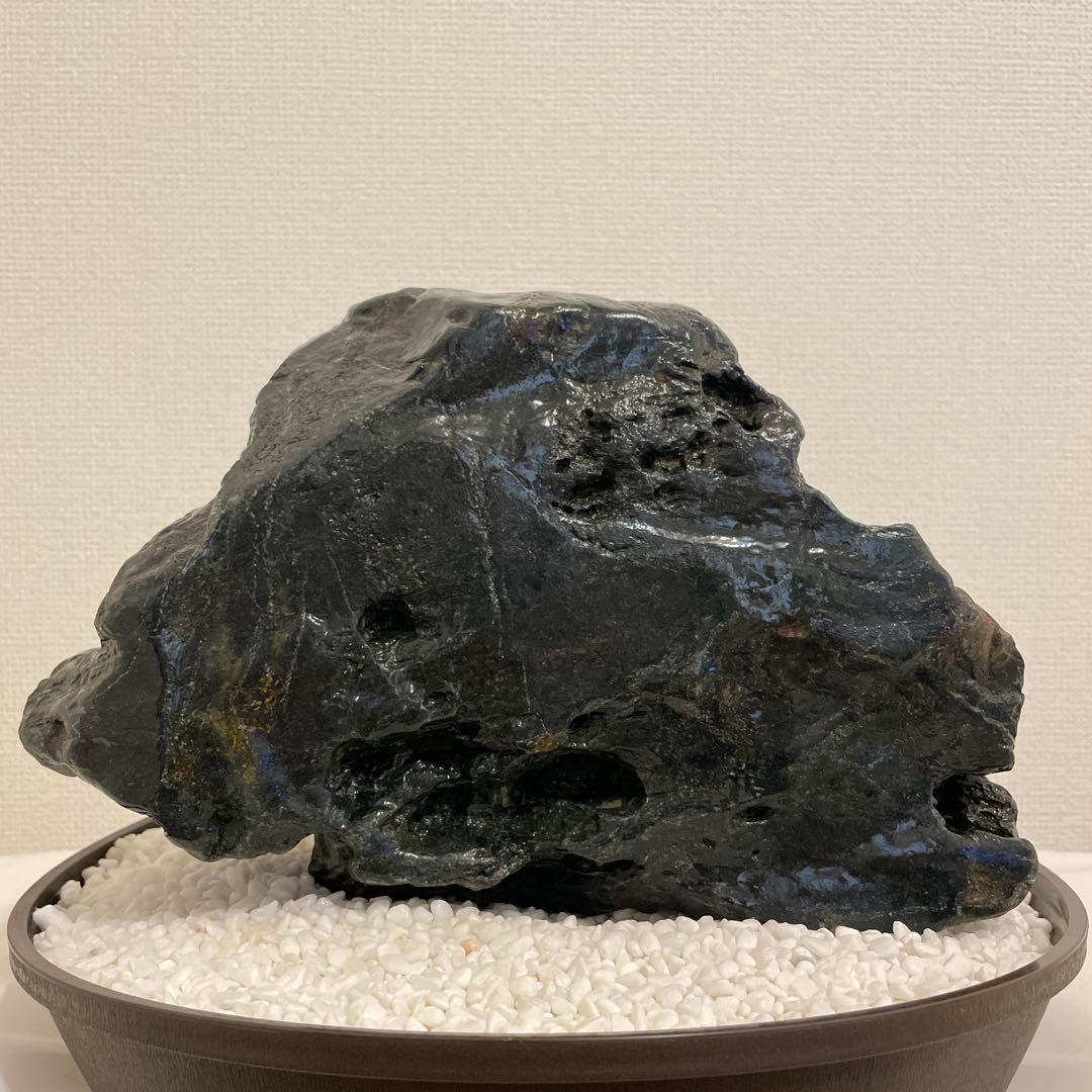 八海山石　蒼黒石　うぶ石　ジャグレ　6.6kg