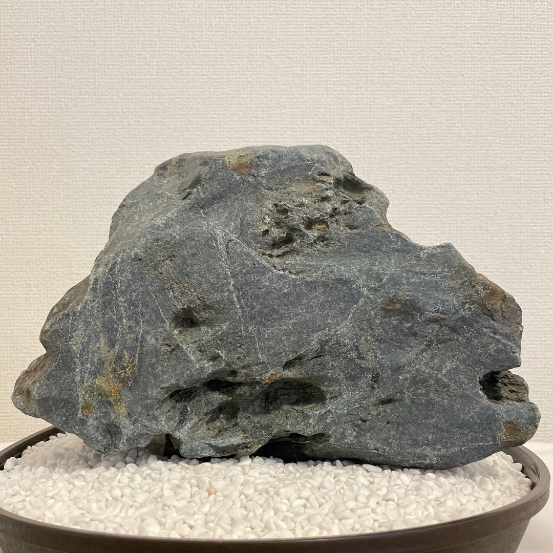 八海山石　蒼黒石　うぶ石　ジャグレ　6.6kg