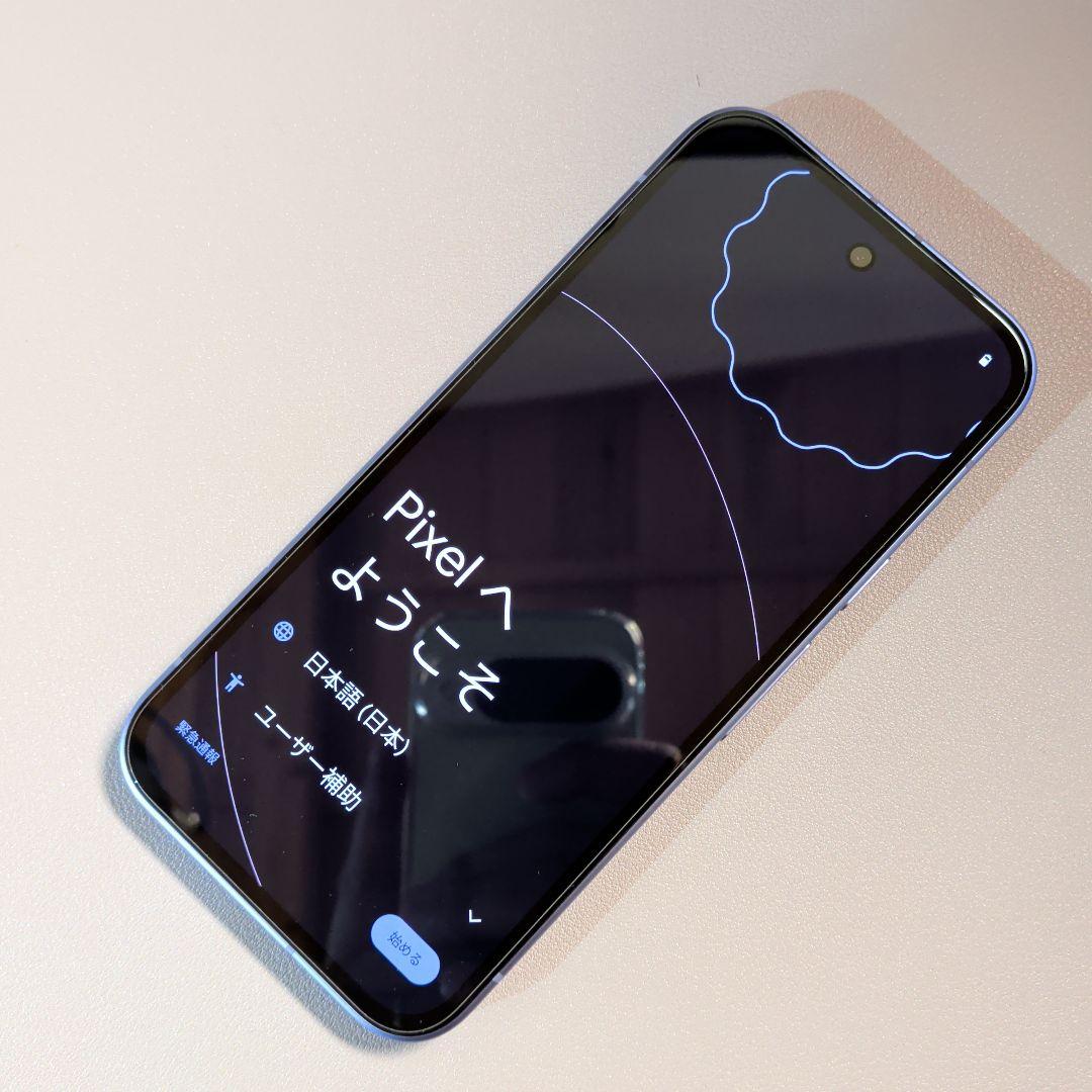 【美品】Google Pixel 9a 本体スマートフォン 青