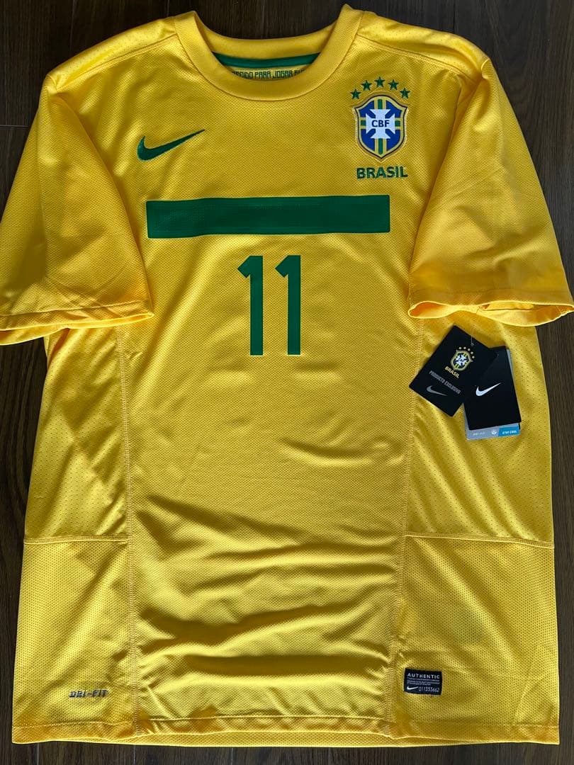 ネイマール 直筆サイン ブラジル代表 ユニフォーム オートグラフ 正規品 #11