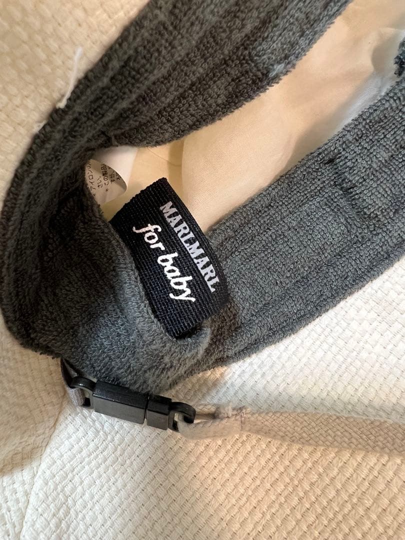 MARLMARLロンパースgrass帽子whiteセット