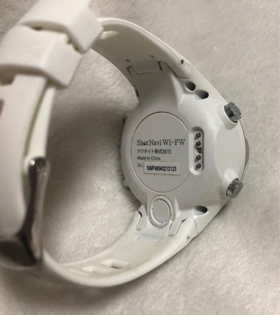 美品 Shot Navi W1-FW GPS ゴルフナビ ゴルフウォッチ
