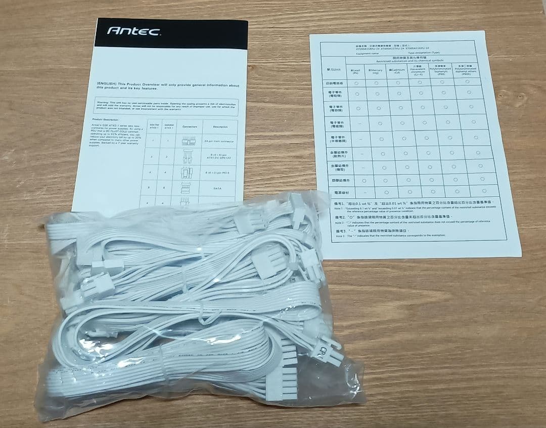 Antec GSK GOLD 850W ホワイト