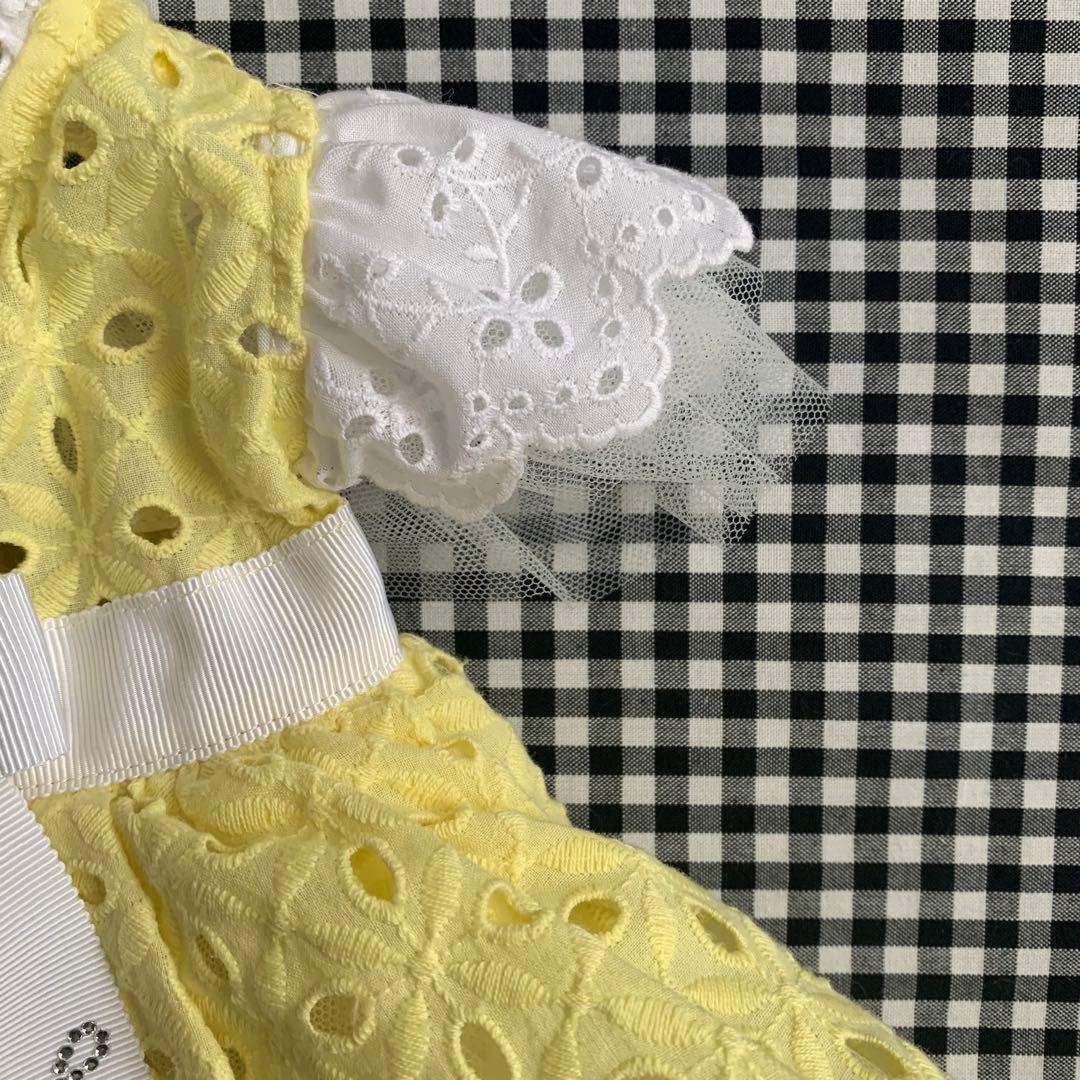 リュクスバーディ　新品　リラワンピー　S イエロー