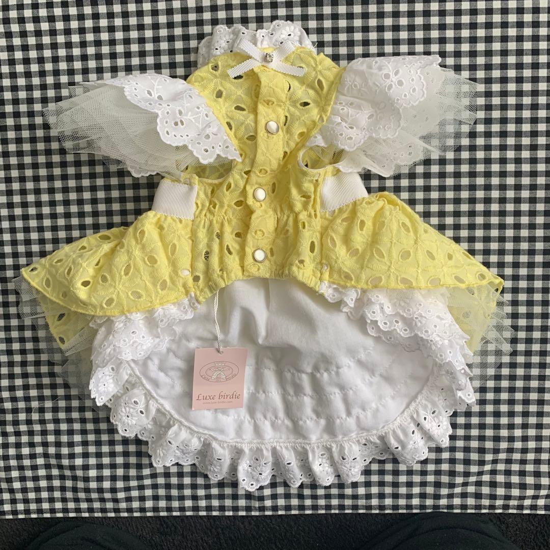 リュクスバーディ　新品　リラワンピー　S イエロー