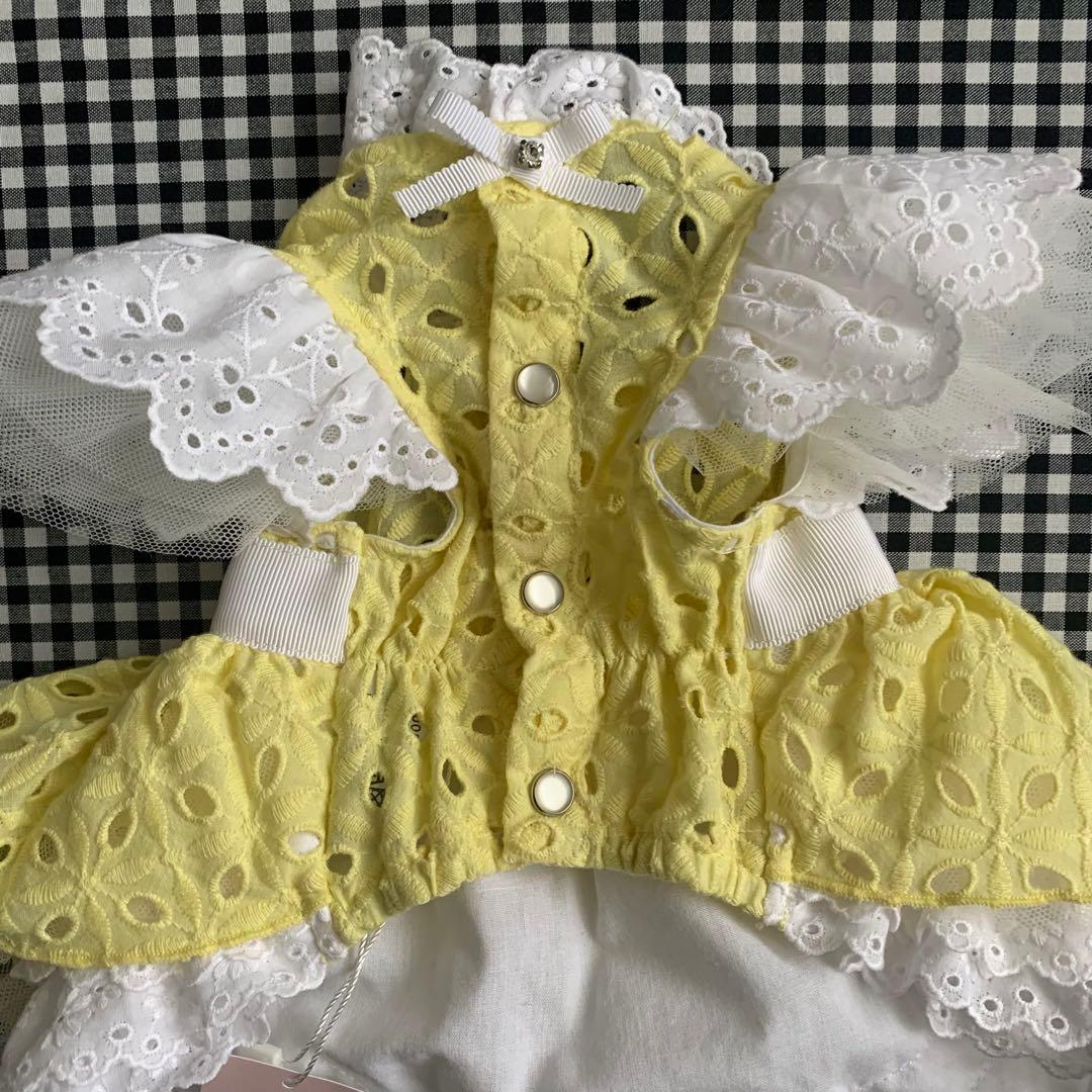 リュクスバーディ　新品　リラワンピー　S イエロー