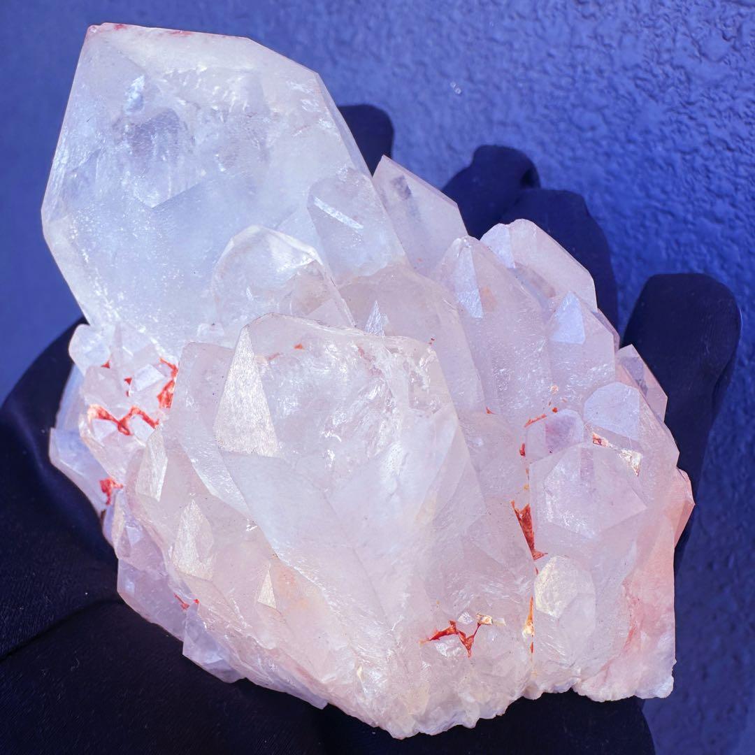 爆アレ❗️可愛いピンク♡超綺麗マダガスカル産パイナップルピンククラスターA1514