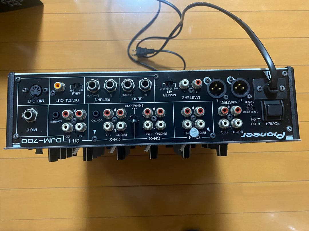 最終値下げ Pioneer DJM-700 djミキサー 09年制 動作確認済み