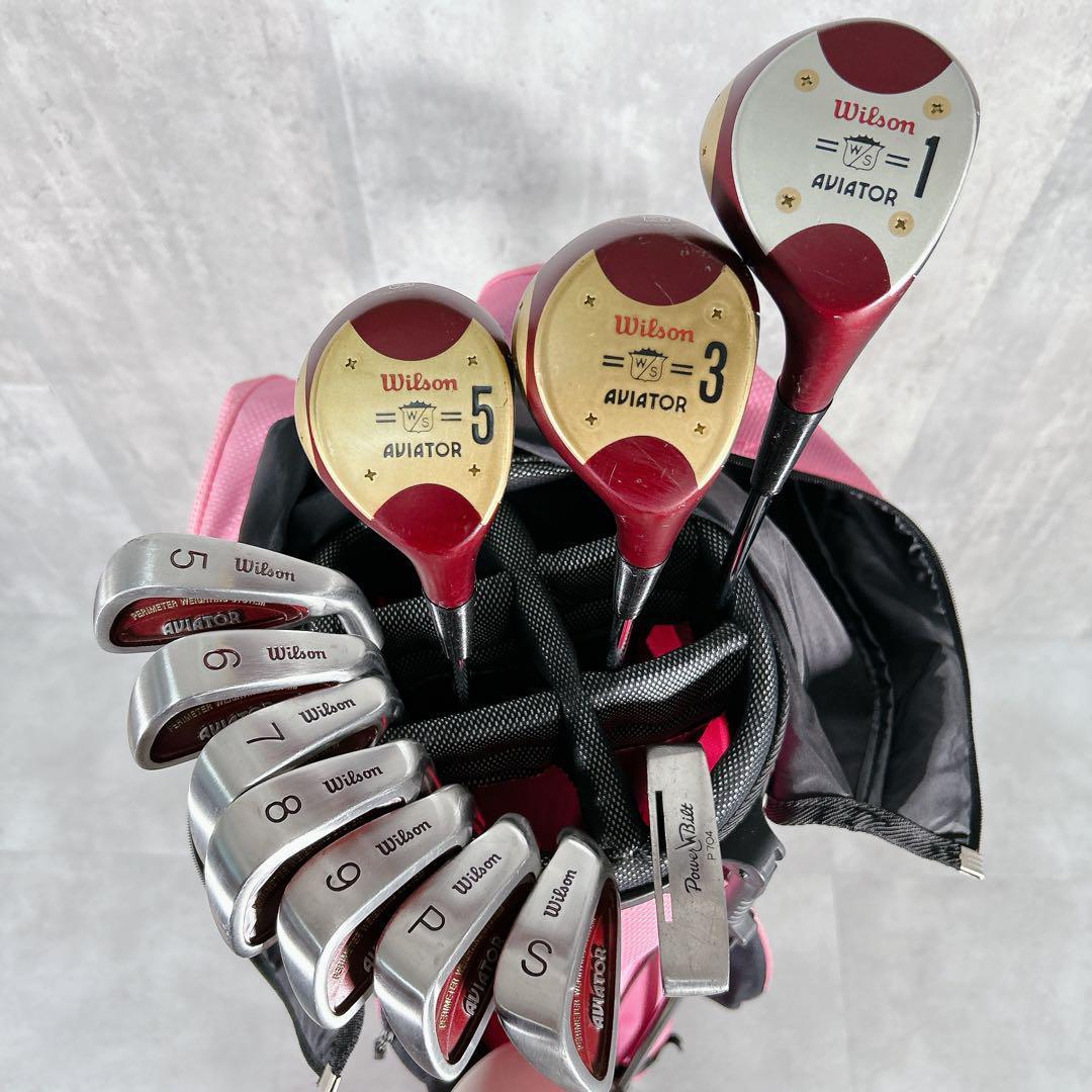 X477 SRIXON スリクソン 他 レディース ゴルフ セット ピンク