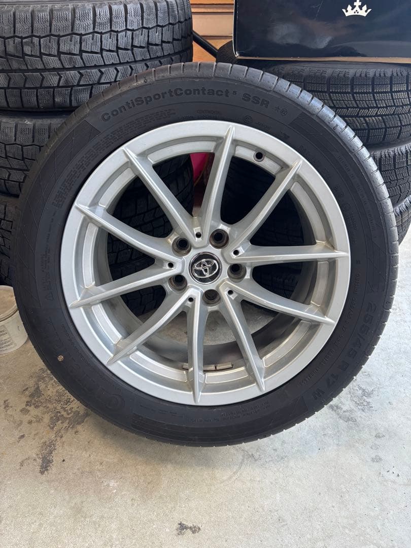 トヨタ 90 スープラ SZ 純正 タイヤ ホイール 4本セット