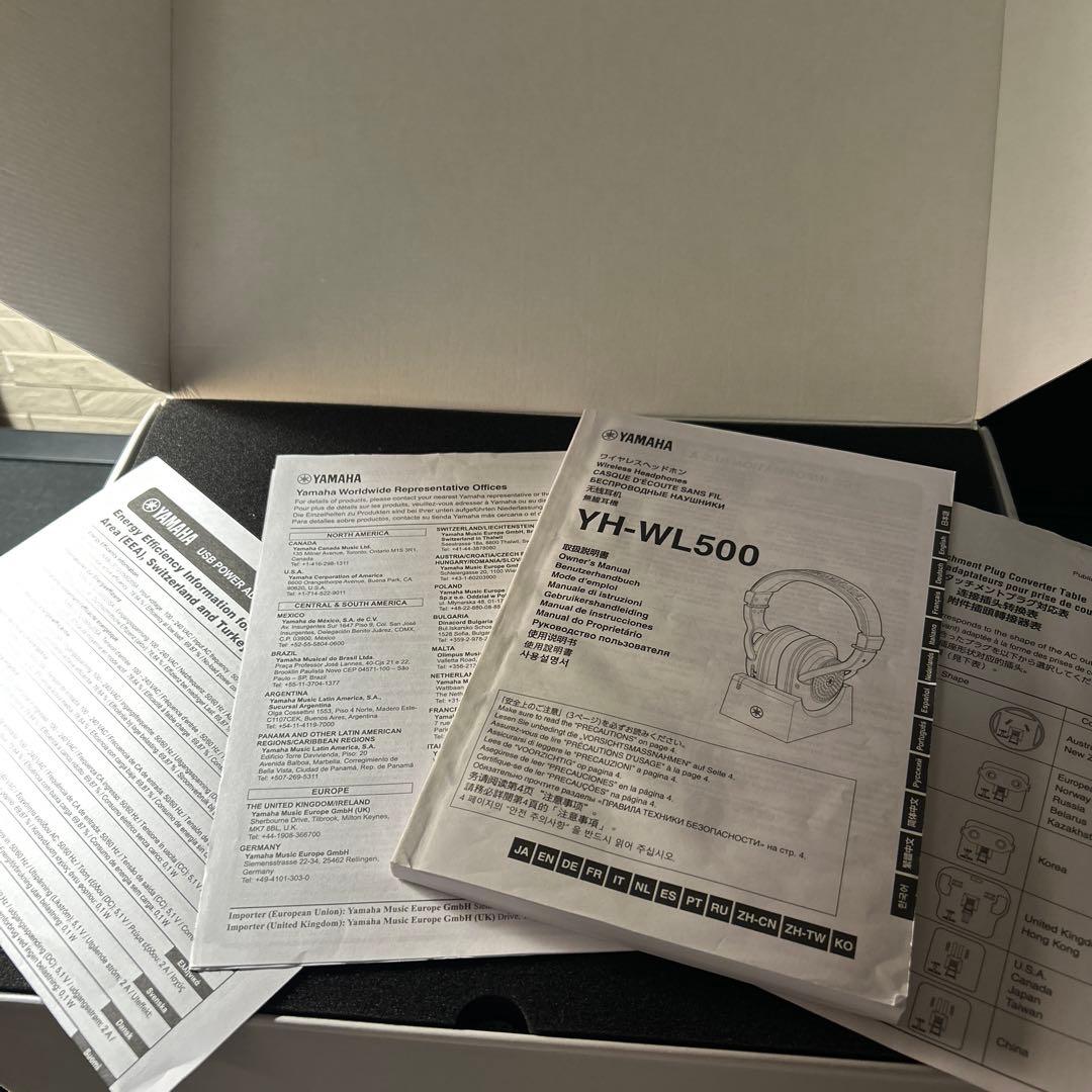 YAMAHA YH-WL500 ワイヤレスヘッドホン