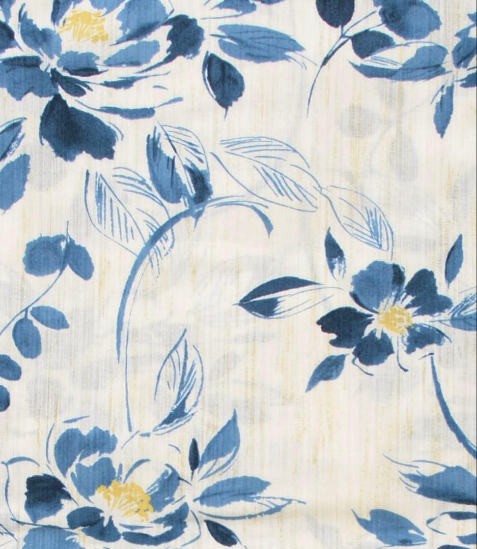 【美品】Dita「泡沫の花しらべ」浴衣5点セット 下駄＆腰紐は新品 セット販売