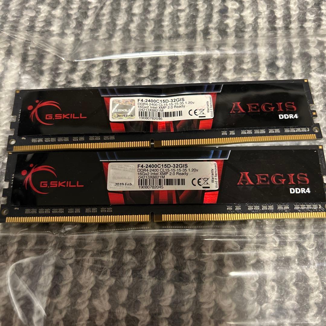 G.Skill DDR4 PC4-19200 32GB (16GB×2)