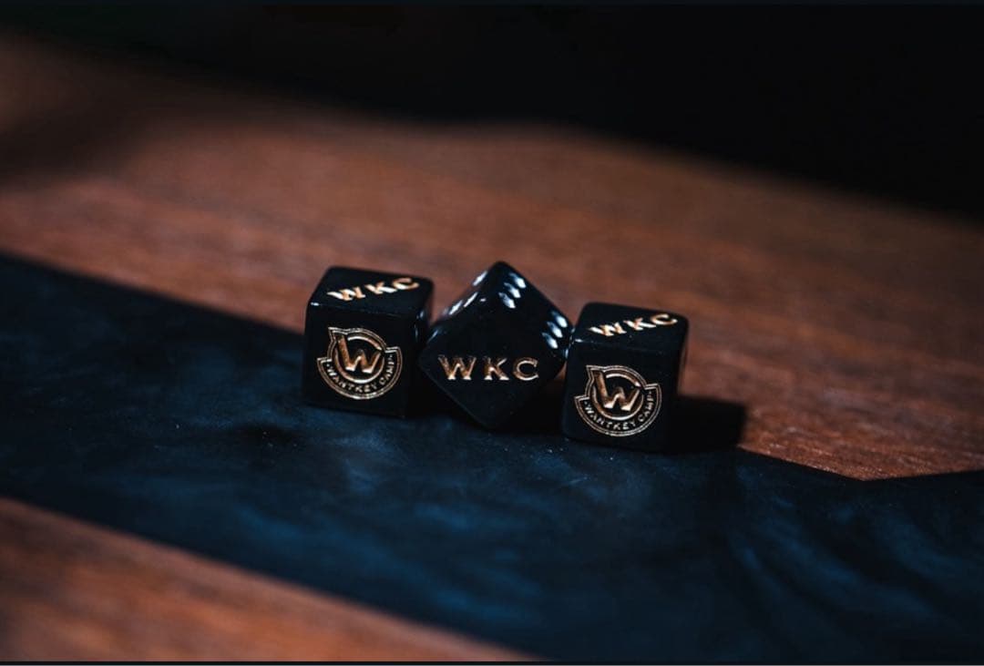 WANTKEY CAMP サイコロ ベルクロワッペン　アロマボトル SET