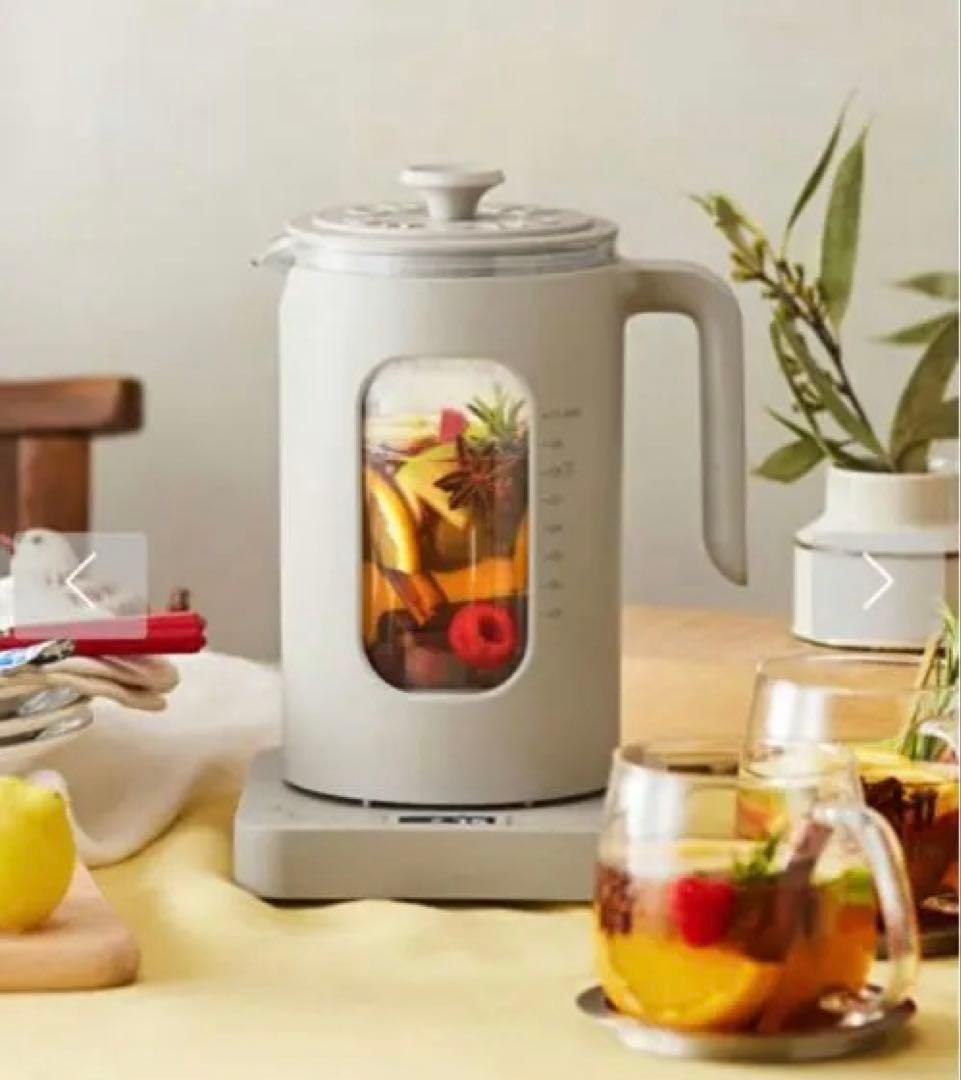 【新品・未開封】BRUNO ブルーノ　温度調整マルチケトル ホワイト