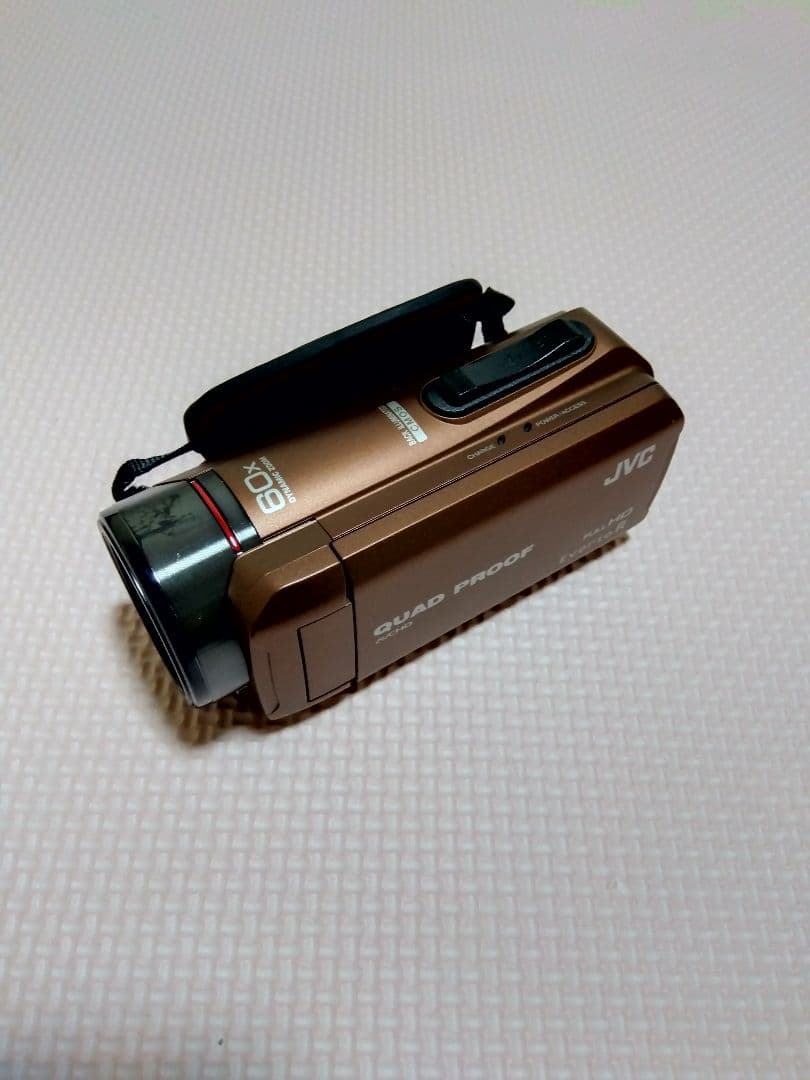 JVC ビデオカメラ Everio R ライトブラウン GZ-R400-T