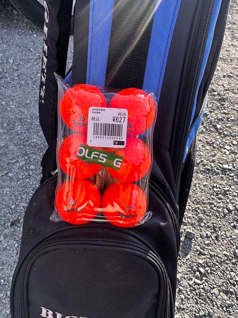 BIGLIETT ゴルフバッグ・アイアン付き