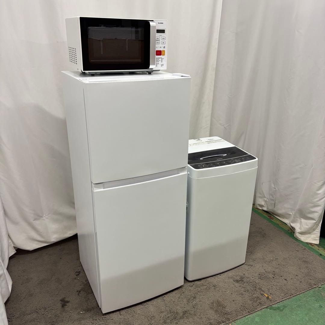 ★154　冷蔵庫　洗濯機　電子レンジ　Haier 　安い　家電セット　設置無料