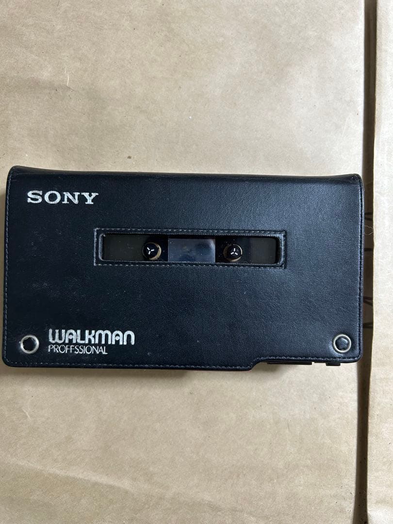 ソニー ウォークマン WM-D6 元箱&未使用付属品(デモテープ・ストラップ)付