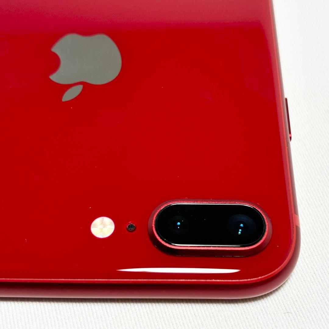 美品 Apple iPhone 8 Plus 64GBレッド 赤 スマホ本体