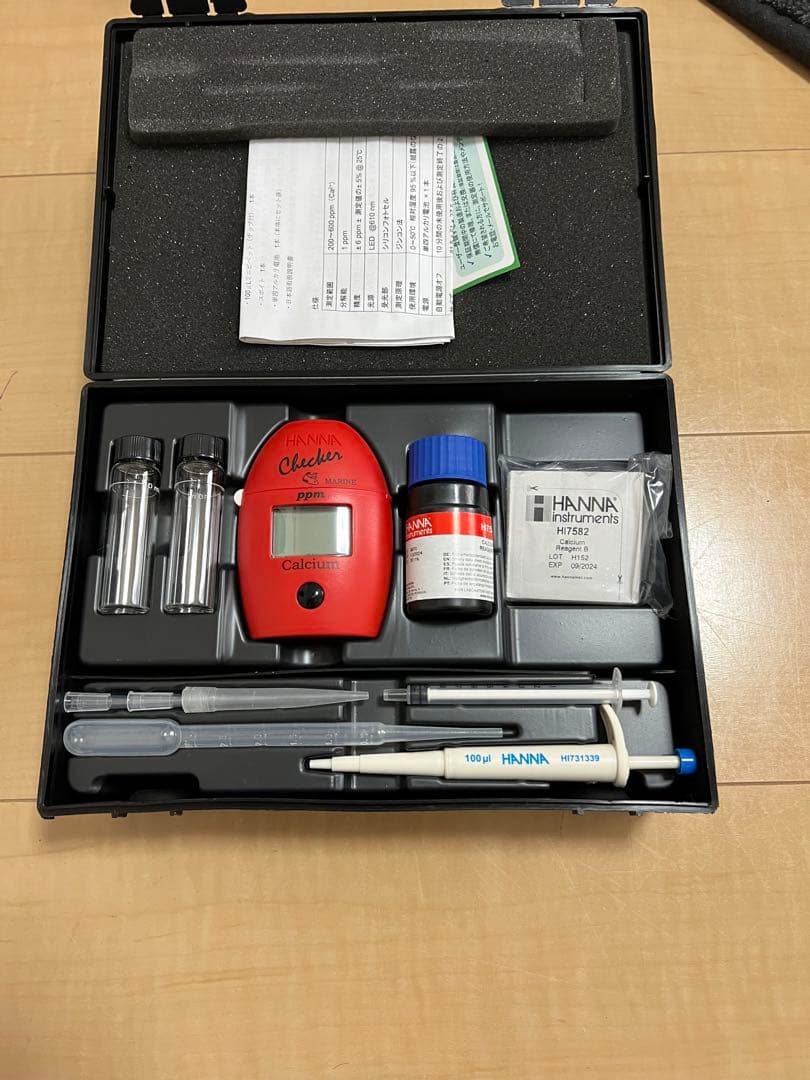 マリンチェッカー　カルシウム（海水用）／HI 758