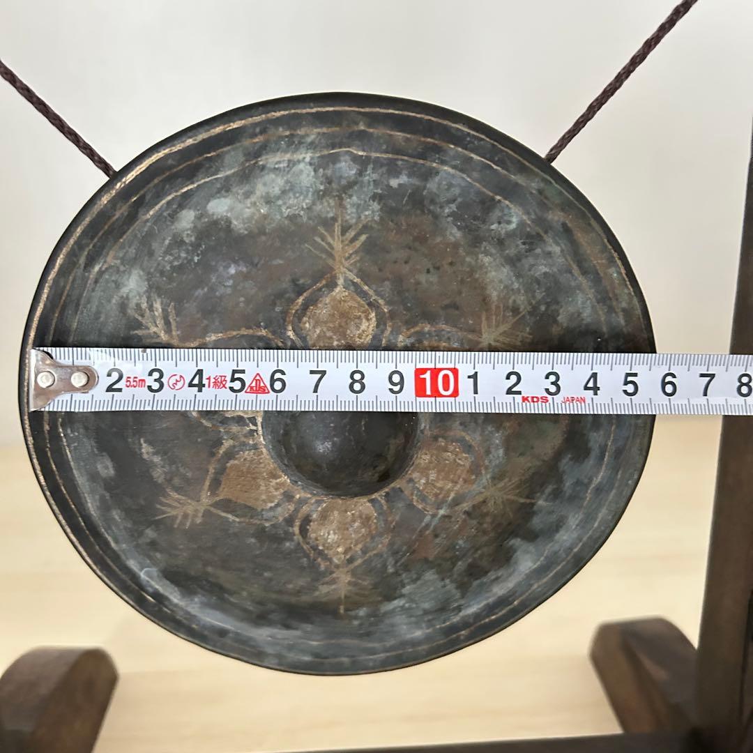 タイでは幸せを呼ぶドラ☆彡　バンコクで購入　銅鑼