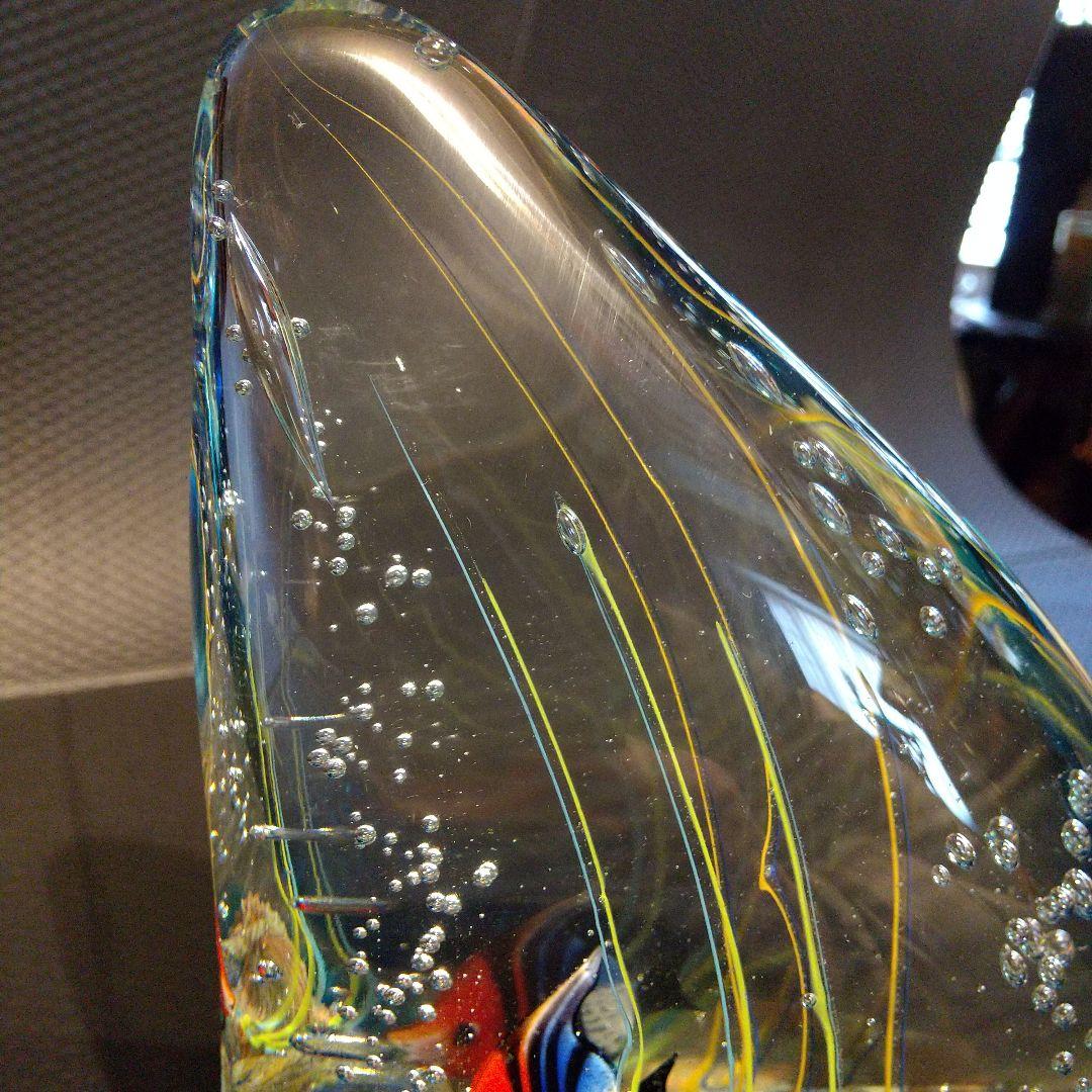 ベネチアングラス 置物 ムラ―ノガラス アクアリウム伝統工芸品