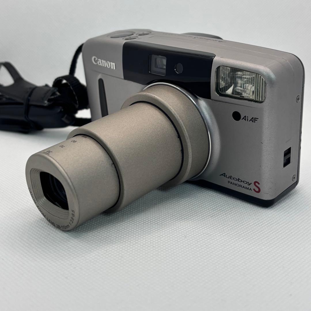 【美品・完動品】　Canon AutoboyS フィルムカメラ　動作確認済