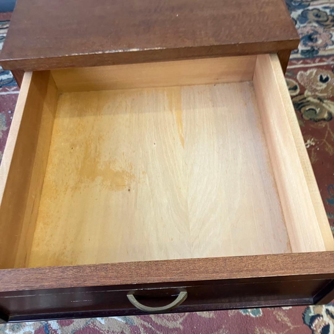 北欧レトロ 木製ナイトテーブル チェストテーブル サイドテーブル コンソール