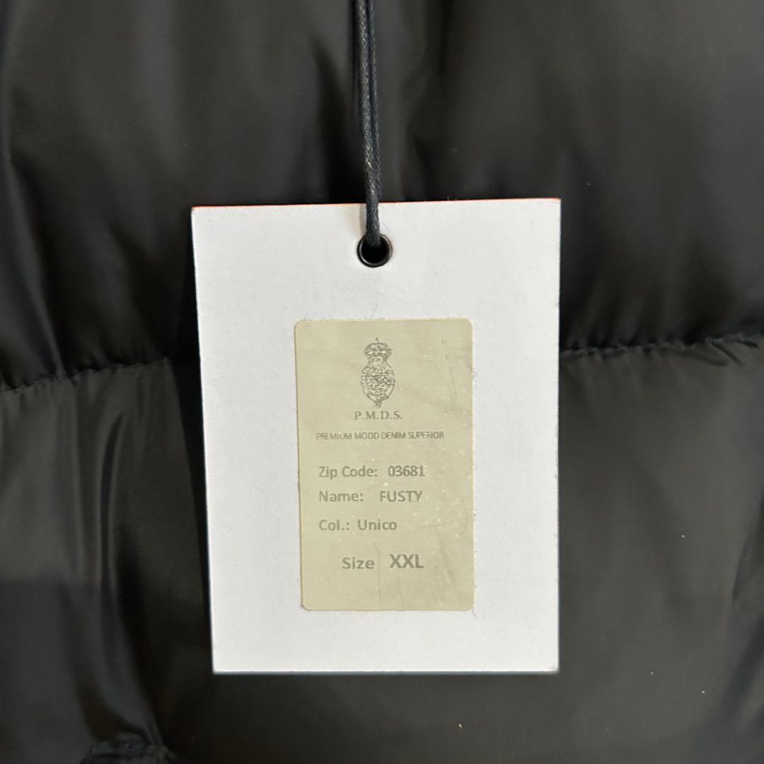 Ｐ.M.D.S. ダウンジャケット　黒　イタリア製　ラグジュアリー